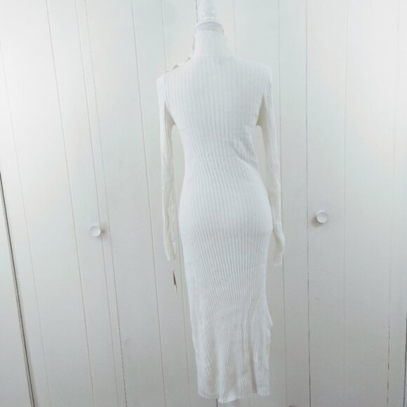 NWT turtleneck ribbed long sweater - Picture 6 of 6